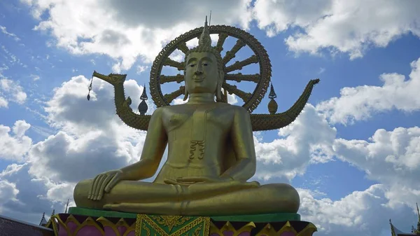 Nagy buddha-szobortól, koh Samui — Stock Fotó