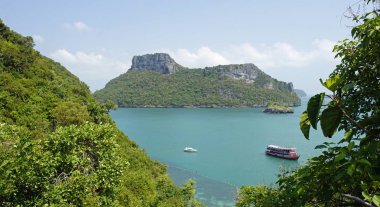 plaj görünümünden ko mae koh bakış açısı
