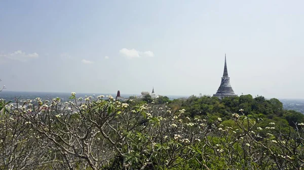 Phra Nakon Kiri Temple Complex na Tailândia — Fotografia de Stock