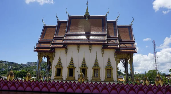 Plai laem templo complexo em koh samui — Fotografia de Stock