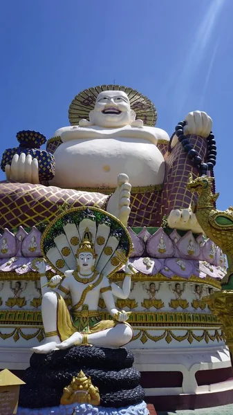 Plai laem templo complexo em koh samui — Fotografia de Stock