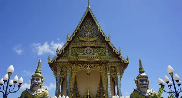 Complexe de temple plai laem sur koh samui — Photo