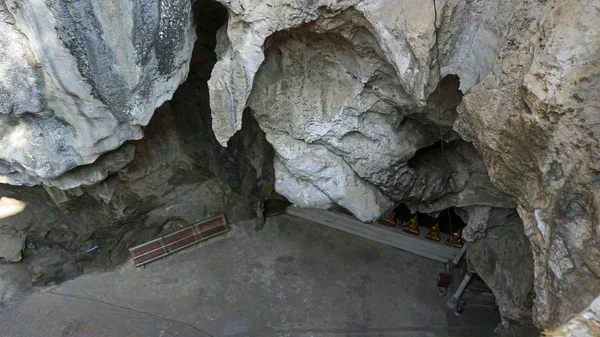 Grotte de khao luang en Thaïlande phetchaburi — Photo