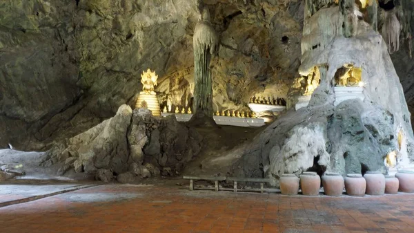 Jeskyně Khao luang Thajsko phetchaburi — Stock fotografie