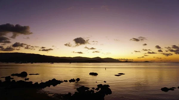 Romantic sunset on koh samui — Stock Photo, Image