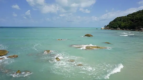 Silver beach on koh samui — Stock Photo, Image