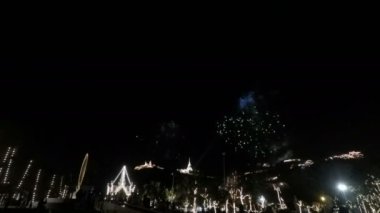 Phetchaburi Phra Nakhon Khiri Festivali havai fişek