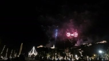 Phetchaburi Phra Nakhon Khiri Festivali havai fişek