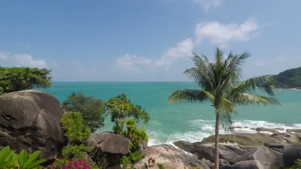 Gümüş Beach Koh Samui — Stok video