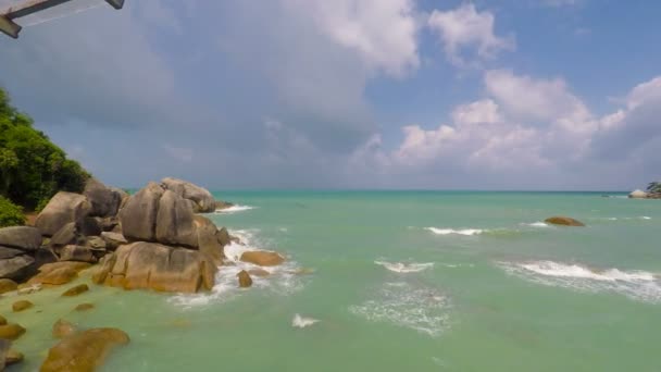 サムイ島のシルバー ビーチ — ストック動画