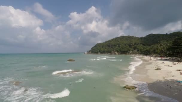 Gümüş Beach Koh Samui — Stok video