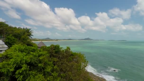 Lad Koh Punto Vista Koh Samui — Video Stock