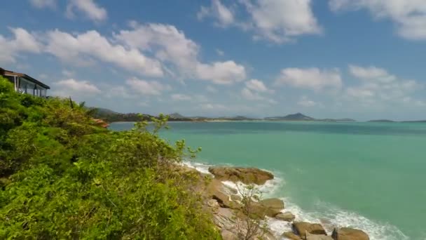 Lad Koh Viewpoint Koh Samui — Stock Video