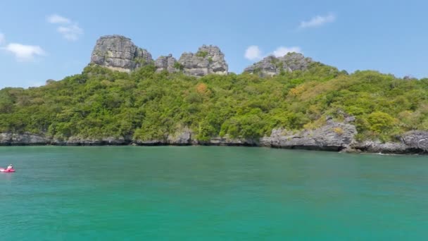 Ang Thong Marine National Park Thailandia — Video Stock