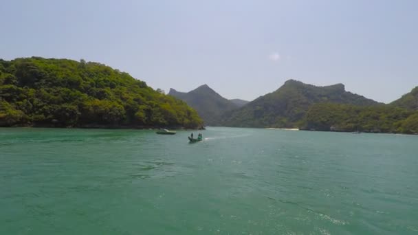 Tropische Wua Lap Eiland Thailand — Stockvideo