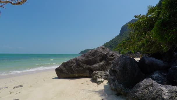 Tropische Wua Lap Insel Thailand — Stockvideo