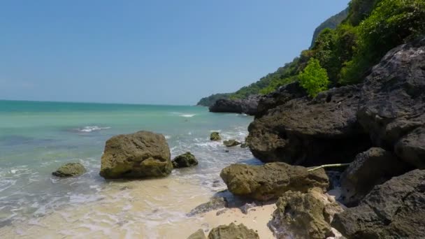 Tropische Wua Lap Insel Thailand — Stockvideo