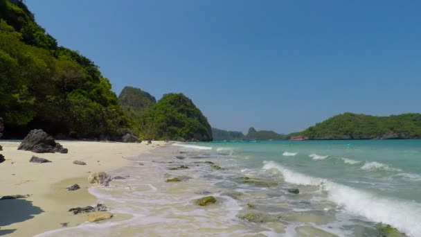 Tropische Wua Lap Eiland Thailand — Stockvideo