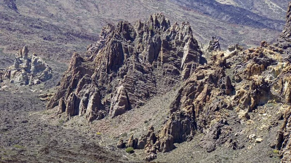 Ogromne formacje skalne w parku Teide — Zdjęcie stockowe