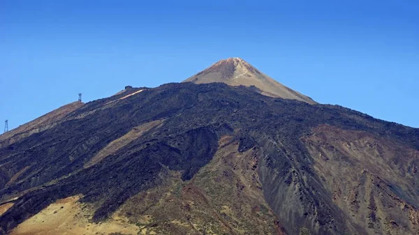 Vulcano teide mistico sull'isola di tenerife — Foto Stock