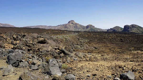 泰德火山上的粗糙火山 — 图库照片