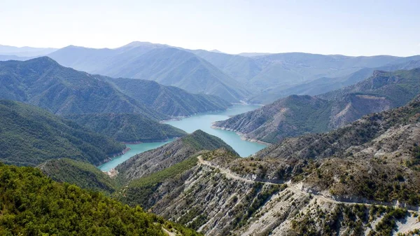 Красивое озеро Козяк в северной Македонии Лицензионные Стоковые Фото