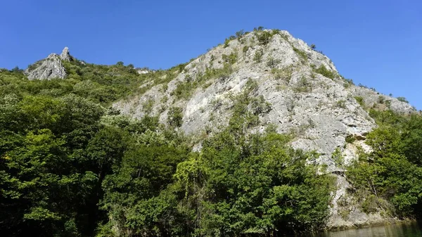 Farbenfroher Matka-Canyon im Norden Mazedoniens — Stockfoto