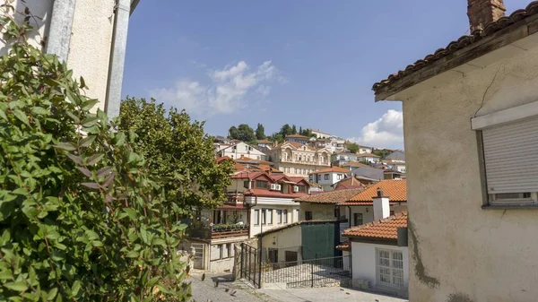 Architekturdetails aus der Stadt Ohrid im Norden Mazedoniens — Stockfoto