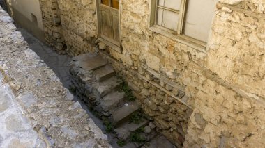 Kuzey Macaristan 'daki Ohrid kasabasından mimari ayrıntılar