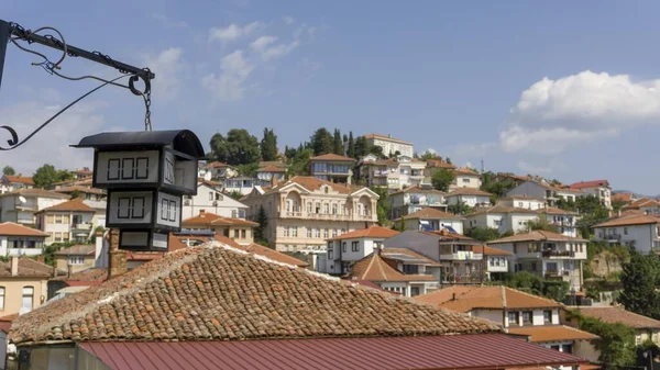 Architekturdetails aus der Stadt Ohrid im Norden Mazedoniens — Stockfoto