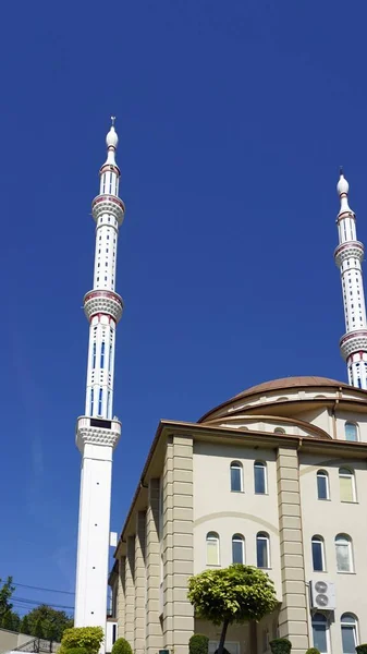 Masjid di desa kecil dekat skopje — Stok Foto