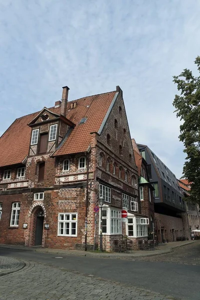 Casas antiguas tradicionales en lueneburg —  Fotos de Stock