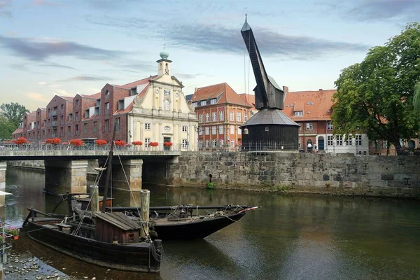 Alte Häuser in Lüneburg — Stockfoto