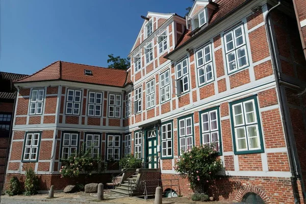 Alte Häuser in Lüneburg — Stockfoto