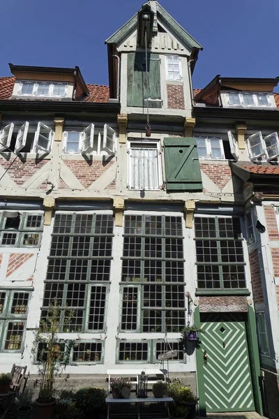 Casas antiguas tradicionales en lueneburg —  Fotos de Stock