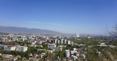 Dağdan skopje manzarası