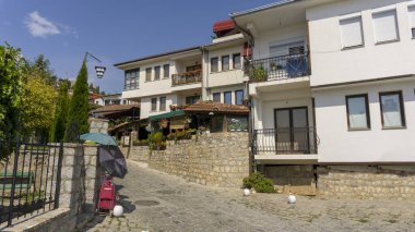 Kuzey Macaristan 'daki Ohrid kasabasından mimari ayrıntılar