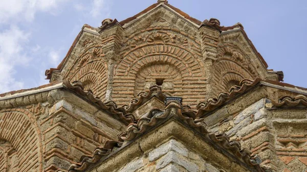 Iglesia Sv Jovan Kaneo en el lago Ohrid — Foto de Stock