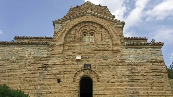 Iglesia Sv Jovan Kaneo en el lago Ohrid — Foto de Stock