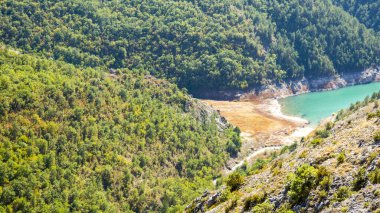 Kuzey Macaristan 'daki güzel Kozjak Gölü