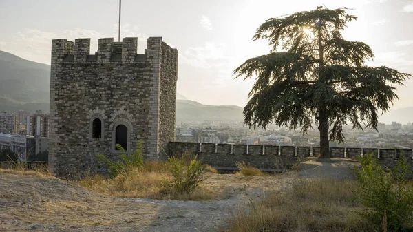 Alte Festung von Skopje in Mazedonien — Stockfoto