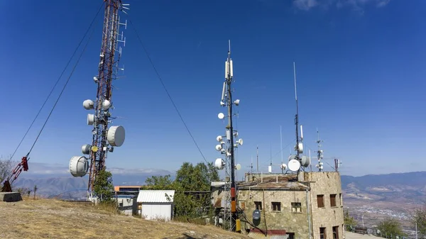 Üsküp 'teki Vodvodo Hill' deki teleferik istasyonu. — Stok fotoğraf