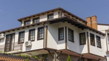 Kuzey Macaristan 'daki Ohrid kasabasından mimari ayrıntılar