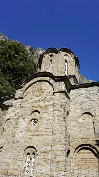 Church in matka canyon in macedonia Стоковая Картинка