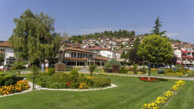 Ohri, Makedonya; Eylül 2019: Renkli Şehir Merkezi
