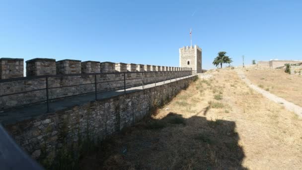 Skopje Macedonia Circa September 2019 View Skopje Fortress — Stock Video