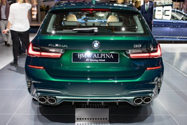 Frankfurt, Almanya, Eylül 09-2019: Bmw Alpina B3 Allroad I aa 2019