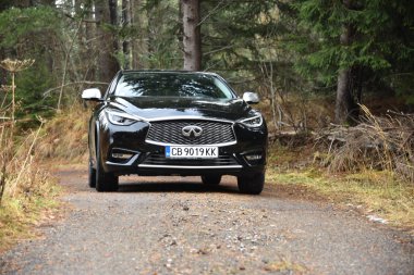 Sofya, Bulgaristan, 11 Kasım 2017: Infiniti q30