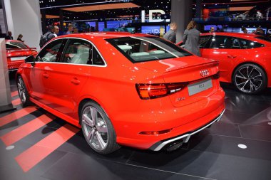 Frankfurt, Almanya, Eylül 09-2019: Audi Rs3 quattro Iaa 2019