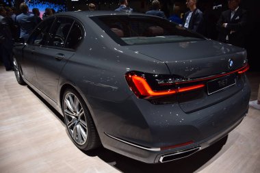 Frankfurt, Almanya, Eylül 09-2019: Bmw The745e Iaa 2019
